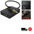 Produktbild: USB AUX Adapter 3,5 mm Stecker Auf Buchse Musikplayer Auto