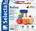 Produktbild: Selecta Greifling Babywelt Holz Rollspielzeug Rolina Lok krabbeln 61028