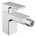 Produktbild: Hansgrohe Vernis Shape Einhebel-Bidetmischer mit Zugstangen-Ablaufgarnitur Ausladung 124 mm - Chrom - 71211000