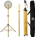 Produktbild: Pronomic DA-45S GD Dartboard Ständer Gold Set inkl. Transporttasche