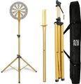Produktbild: Mobiler, verstellbarer Dartboard Ständer aus robustem Stahl im Set mit Tasche