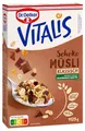 Produktbild: Dr. Oetker Vitalis Schoko Müsli klassisch: Großpackung Frühstücksmüsli mit Vollmilch- und Zartbitter-Schokolade, 4 x 1,5kg