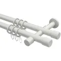 Produktbild: Interdeco Gardinenstange, Weiß, Metall, 100 cm, Wohntextilien, Gardinen & Vorhänge, Gardinen-Stangen