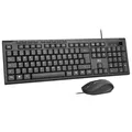 Produktbild: Kabelgebundenes Tastatur-Maus-Set, PC Tastatur mit Kabel, Spritzwassergeschüt...