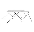 Produktbild: vidaXL Schutzplane, 3-Bow Bimini Top Weiß 183x140x137 cm
