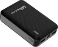 Produktbild: RealPower PB-10000 SE Powerbank 10.000 mAh Schwarz