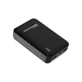 Produktbild: REALPOWER PB-10000 SE Powerbank 10.000 mAh Black Carbon