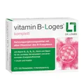 Produktbild: vitamin B-Loges® komplett - 120 Filmtabletten - Nahrungsergänzungsmittel mit allen Vitaminen des B-Komplexes