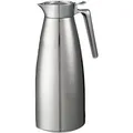 Produktbild: Bravilor-Bonamat Thermoskanne Qline L, Edelstahl, mit Tipverschluss, silber, 1 Liter