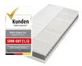 Produktbild: Komfortschaummatratze Gigant Trio – GOLD Komfortschaummatratze in Luxus-Bettenhöhe, Beco, 30 cm hoch, Luxus 30 cm Höhe, 7 Zonen, Wendematratze, erhältlich auch 140x200