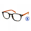 Produktbild: Lesebrille mit Etui Junior Selection Havanna-Orange (+ 2,0 dpt)