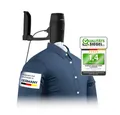 Produktbild: CLEANmaxx Reisebügeleisen automatischer Hemdenbügler PRO KOMPAKT, handlich & platzsparend, 1000 W, 1000W,  Bügelgerät mit Bügelpuppe zum Anhängen an die Tür