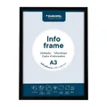 Produktbild: Europel Info-Rahmen / Selbstklebendes Set 2 Stück A3 Schwarz