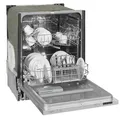 Produktbild: EXQUISIT Einbau-Geschirrspüler EGSP6012-E-030 INOX - vollintegriert - 60 cm - E