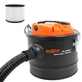 Produktbild: Boxer® Zyklon-Aschesauger 10L | 800W Motor | HEPA-Filter | Zyklon-Technologie, BlackOne