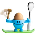 Produktbild: WMF Eierbecher mit Löffel lustiger Eierbecher Kinder Kunststoff McEgg blau (1 x) (0616687620)