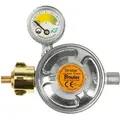 Produktbild: Bradas - 1/4' Aussengewinde Gasdruckregler 50 Mbar Mit Sicherheitsventil Und Druckminderer