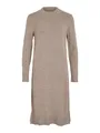 Produktbild: Vila Damen Viril Crew Neck L/S Midi Dress-Noos Kleid, Falcon,S
