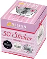 Produktbild: AVERY Zweckform 56856 Danke Sticker auf Rolle 50 Stück (Etiketten, Aufkleber, Pa