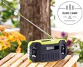 Produktbild: NEU Solar Kurbel Akku LCD Radio mit LED Lampe für Camping Outdoor Reise Urlaub