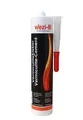 Produktbild: wezi-lit Vermiculitekleber Wasserglas-Basis 310ml hitzebeständig bis 1000° Dichtmasse hitzebeständig Ofenkitt hochtemperatur
