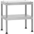 Produktbild: vidaXL Grillkamin Tisch für Räucherofen 40x28x44,5 cm Verzinkter Stahl silberfarben