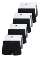 Produktbild: adidas Basic Boxer Trunk Men Herren Unterhose Shorts Unterwäsche 8er Pack, Farbe:White/Black, Bekleidungsgröße:L