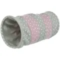 Produktbild: TRIXIE Rustling Bunter Fleecetunnel 50x25cm.