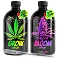 Produktbild: HOMEGROW24 Dünger Duo - GROW Dünger BLOOM Dünger im Set + Gratis Pipette
