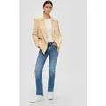 Produktbild: QS Regular-fit-Jeans Jeans-Hose CATIE Jeans Catie / Slim Fit / Mid Rise / Straight Leg blau 36/32