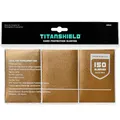 Produktbild: TitanShield Premium Gold 150 Sleeves Standard Size Board Game Trading Card Sleeves Deck Protector for Magic The Gathering MTG, Baseball Collection, Dropmix