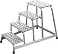 Produktbild: Krause Montagetritt, 4 Stufen, Höhe 0,80 m, 10 kg 93793