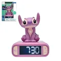Produktbild: Lexibook -  Disney Stitch - Angel Alarm Clock With Sounds (Rl800D1) Toy NEU