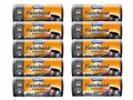 Produktbild: 10er SET Swirl® 20 Liter Müllbeutel mit Fixierband - 15 Stk. je Rolle/Abfallbeutel/Mülltüten/Zugbandtüten