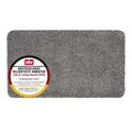 Produktbild: Astra Schmutzfangmatte innen waschbar 75x130 cm – Sauberlaufmatte anthrazit 100% Baumwolle Matte - Entra SAUGSTARK - rutschfeste Fußmatte pflegeleicht
