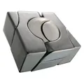 Produktbild: Metallpuzzle Cast Puzzle MARBLE Stufe 5 Rätsel Knobelspiel Geduldsspiel 3D