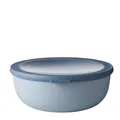Produktbild: Mepal Multi Bowl Cirqula Round - Mikrowellen Geschir - Geeignet als Luftdichte Aufbewahrungsbox für den Kühlschrank, Mikrowellengeschirr & als Frischhaltedosen - 2250 ml - Nordic blue