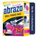 Produktbild: abrazo Grill Power-Pads 3er Set Grillreiniger Rostlöser OVP