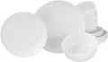 Produktbild: CreaTable Teller-Set Allround Weiß, Tellerset 12-tlg (12-tlg), 4 Personen, Porzellan, Daily Use, Zeitlos