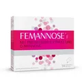 Produktbild: Femannose F – Trinkgranulat mit je 2000 mg D-Mannose Pulver und 100 mg Preiselbeer-Extrakt