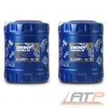 Produktbild: MANNOL 2x 10 L ENERGY FORMULA PD 5W-40 MOTOR-ÖL MOTOREN-ÖL FÜR VW, MB, BMW