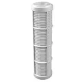 Produktbild: Filtereinsatz für 10 Zoll Vorfilter, waschbare Filterkartusche/Siebfilter für Pumpen, Hauswasserwerke, Bewässerung, Regenwasser u.v.m.