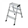 Produktbild: Krause Rolly Klapptritt Alu 2x3 Stufen