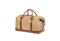 Produktbild: DRAKENSBERG Reisetasche Weekender »Owen« Khaki-Beige, Damen, Herren, elegant, wasserabweisendes Canvas, Leder, erweiterbar