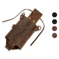 Produktbild: Black Forest Fox HOLLY Bier Holster Leder Halfter mit Schulterriemen Vinta Braun