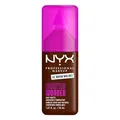 Produktbild: NYX Professional Makeup Make 'Em Wonder Foundation, 24H Soft Matte Aufbaubare Foundation, Mit hoher Deckkraft, Mattes Finish, 40 Warm Walnut