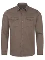 Produktbild: Rock Creek Herren Hemd Jeanshemd Freizeithemd Denim Hemden Langarm Regular Männer Jeans Hemd Kentkragen Übergangshemd H-339 Braun XL