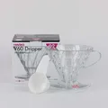 Produktbild: HARIO V60 Dripper, Kunststoff transparent, V60-02 (VD-02T)