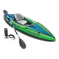 Produktbild: Intex Challenger K1 Boot Kajak Schlauchboot Paddelboote Ruderboot Kajak 274x76cm
