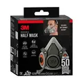 Produktbild: 3M Atemschutzmaske 6200 EN 140:1998, 1 St.